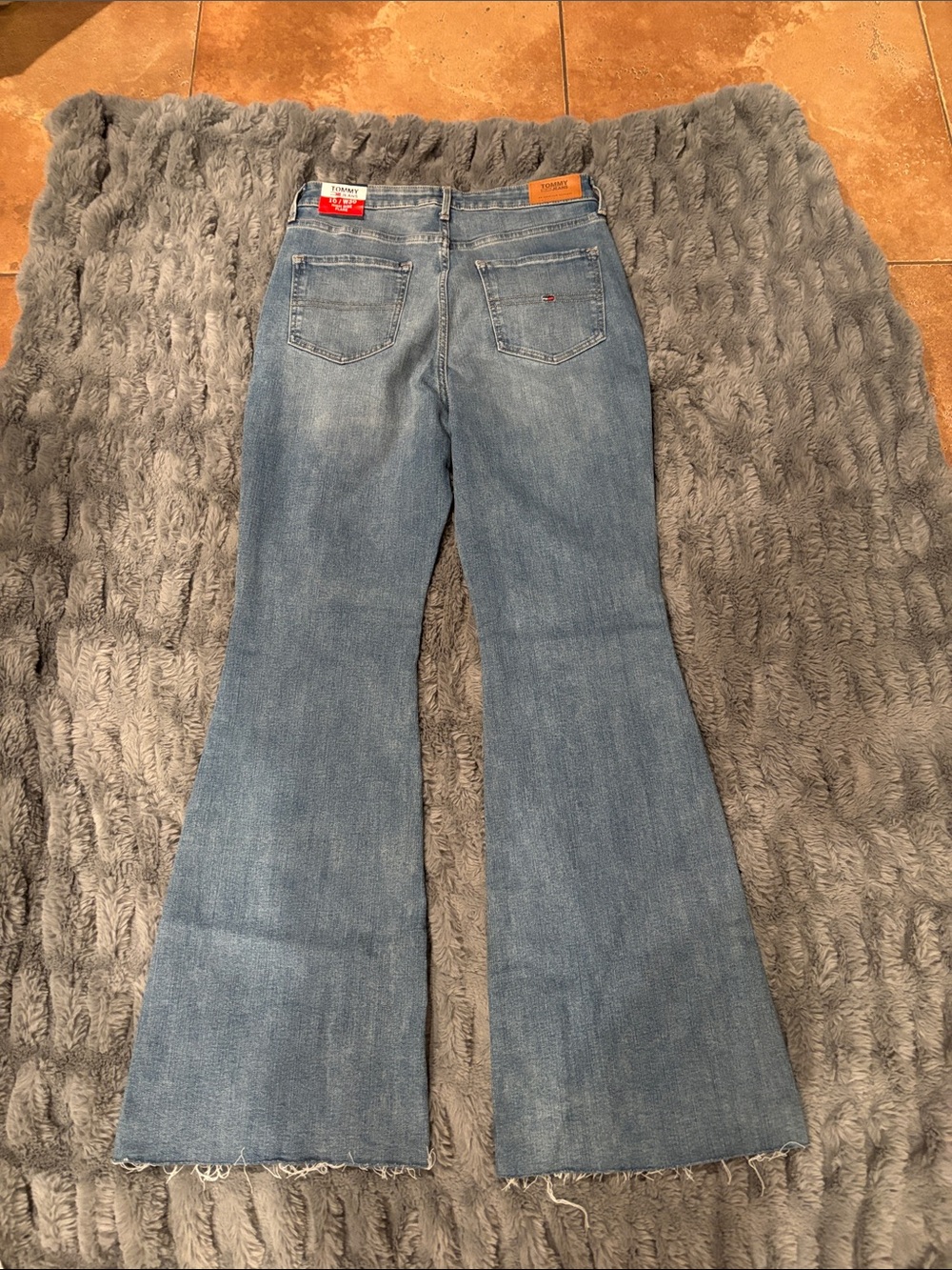 Tommy Hilfiger Light Wash Flare Jeans
